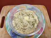A picture of chive mashed potatoes