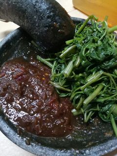 Foto resep Rujak Kangkung
