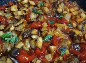 Foto di 414 * Melanzane a funghetto in airfryer 🍆🍅🌿