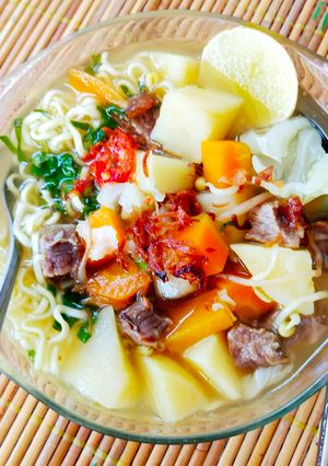 Foto resep Sup daging sapi