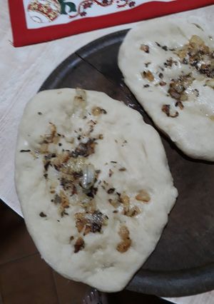 Una foto de Hoy panadería en casa.Pizzetas..antojito para la semana