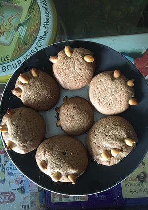 Una foto de Galletas: zarpas de oso pardo