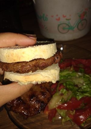 Una foto de Hamburguesas keto 🤸