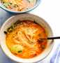 Easy Way Prepare Laksa noodle soup recipe the So Delicious Tasty