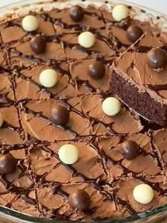 صورة لوصفة كيكة بالشوكولاتة