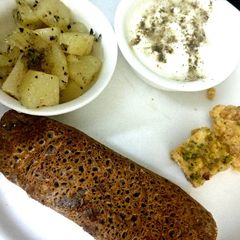 A picture of Buckwheat & Chestnut Flour Dosa.