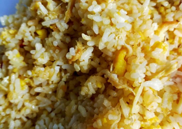Langkah Mudah untuk Menyiapkan Nasi goreng rajang blueband yang Lezat Sekali