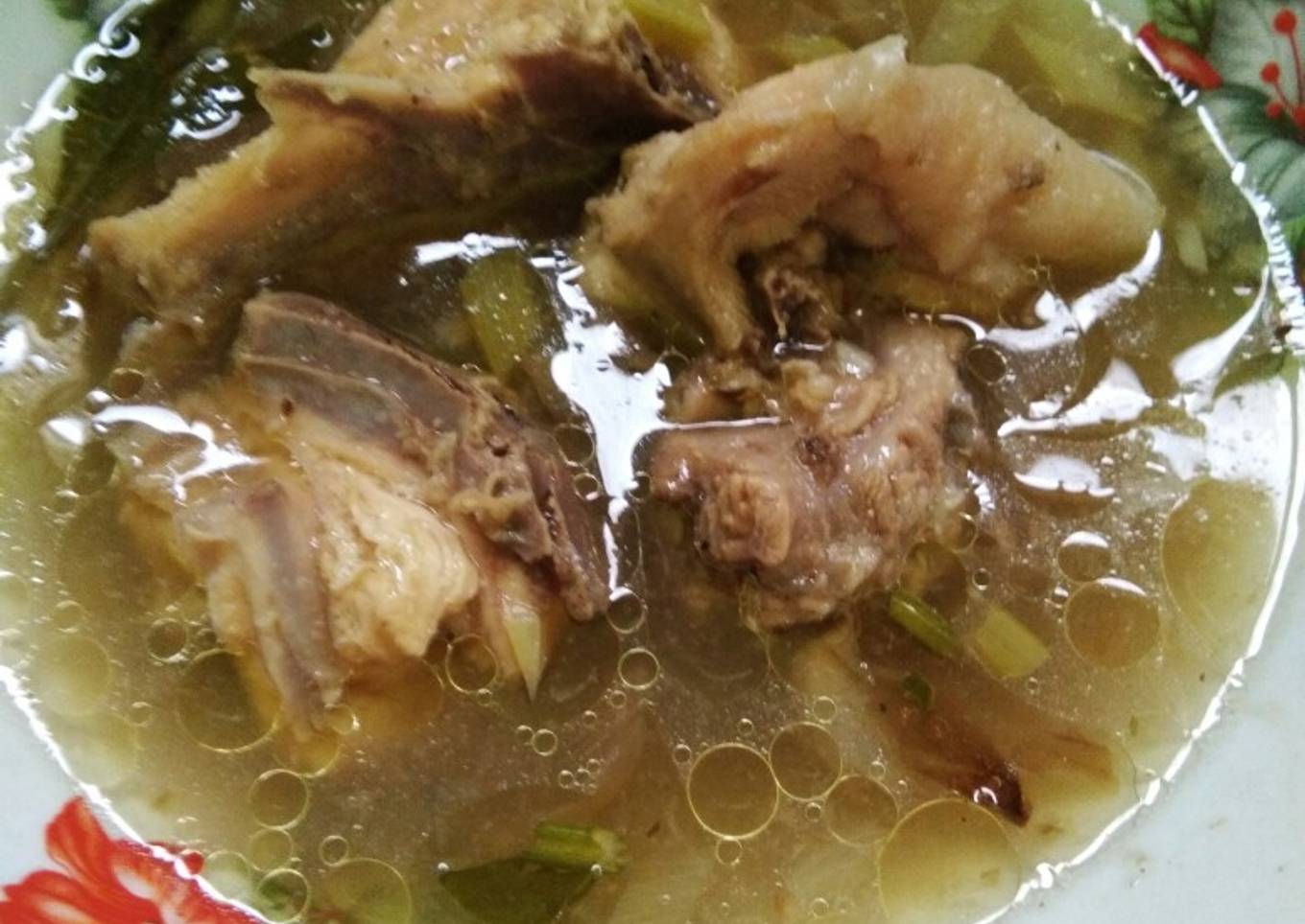 Sup ayam sederhana