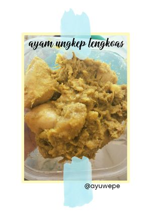 Foto resep Ayam ungkep lengkoas