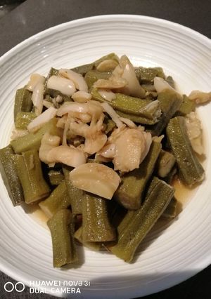 A picture of Adobong Okra.