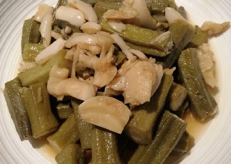 Recipe of Homemade Adobong Okra