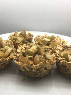 Una foto de Tartaleta de avena y banana