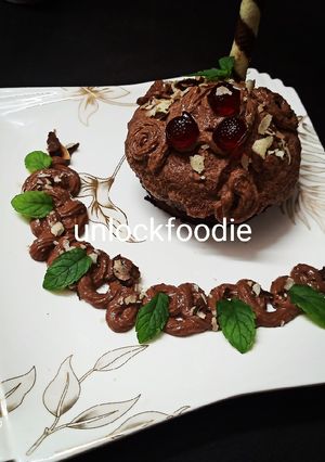 A picture of Wheat chocolate Cake.