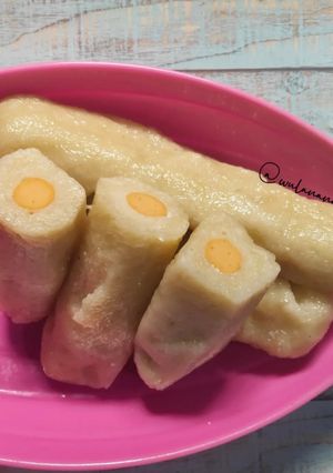 Foto resep Pempek Lenjer Nasi Isi Sosis