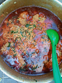 A picture of Egusi Soup.