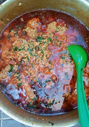 A picture of Egusi Soup.
