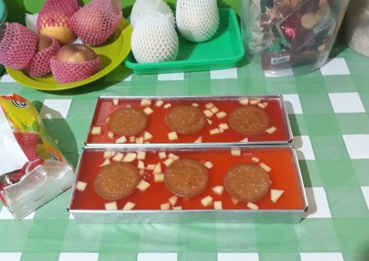 Pudding Manggo Apple Cookies