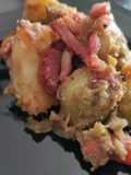 Wok de Coles de Bruselas y Panceta Ahumadas en Mantequilla y BBQ