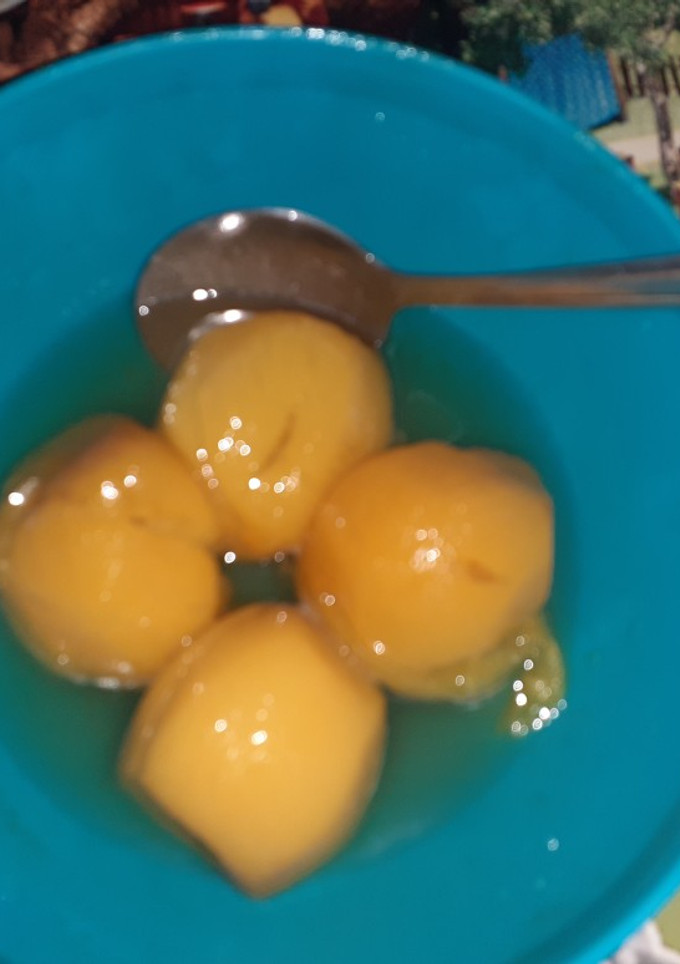 Una foto de Conserva de durazno