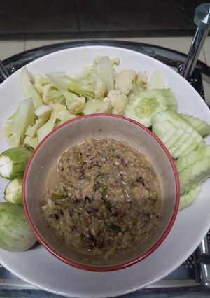 รูปของ นำ้พริกปลาร้าปลาทู