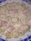 Capeletinis a los 4 quesos