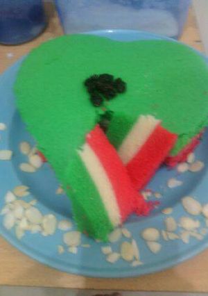 Foto resep Bolu kuKus Pelangi