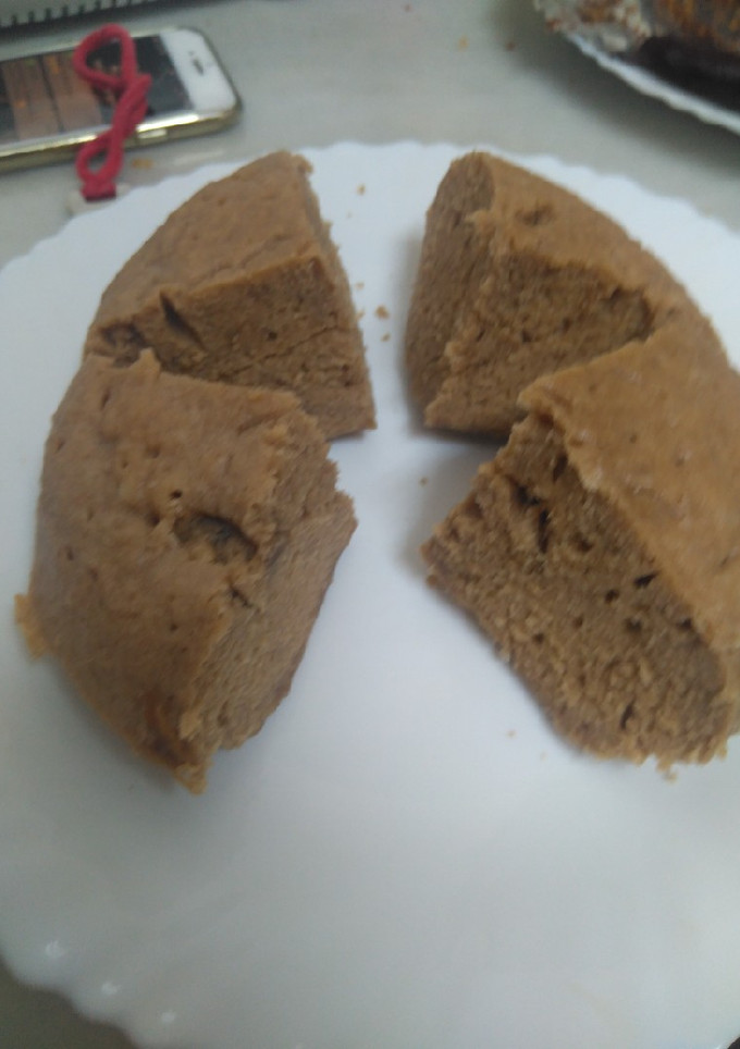 Una foto de Brownie de Nutella al microondas
