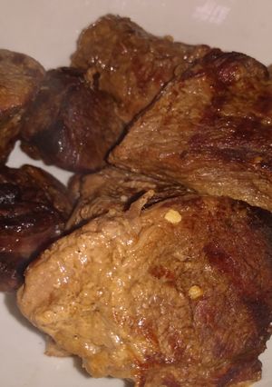 Una foto de Colita de cuadril al horno