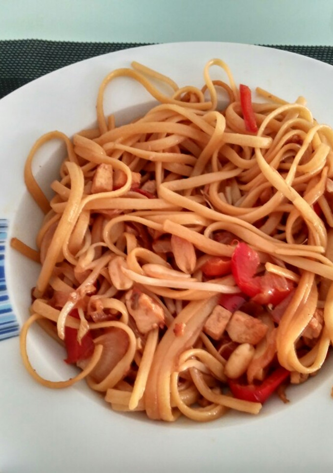 Una foto de Pad Thai Vegano