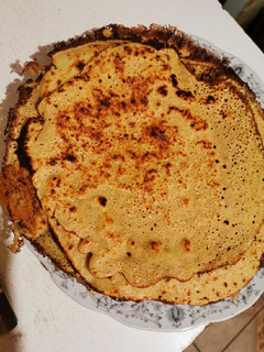 Una foto de Panqueques de avena