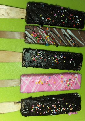 Foto resep Stik wafer coklat