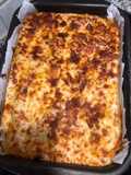Lasaña de verduras con atún