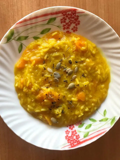 Una foto de Arroz cremoso con calabaza en Mambo
