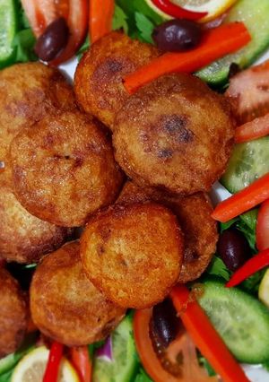 A picture of Potato Kibbeh (Batata Kibbeh).