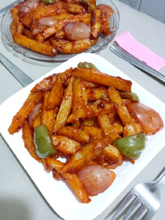 A picture of Chilli potato.