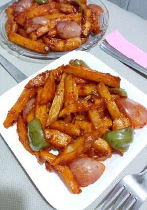 A picture of Chilli potato.