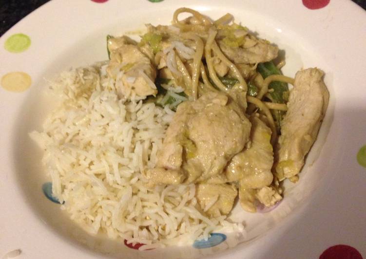 Step-by-Step Guide to Make Thai green curry