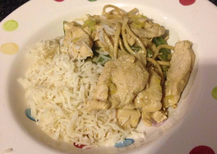 Thai green curry