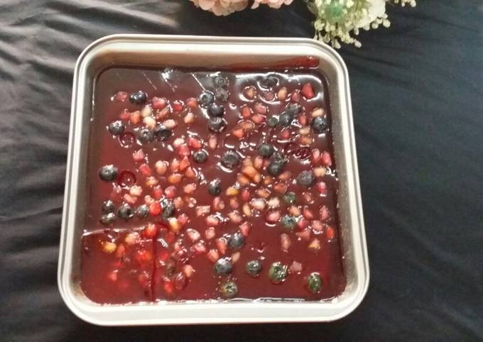 Recipe of Speedy Fruits And Jello Cake