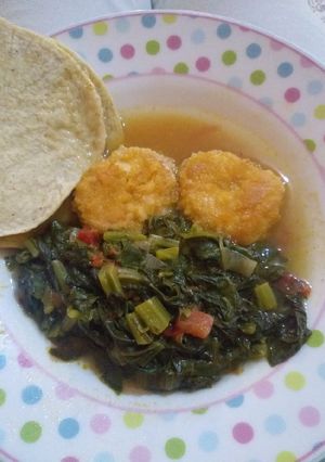 Una foto de Acelgas fritas