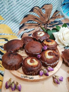 عکسی از دستور مافین شکلاتی موزی 🍌🧁 cupcake