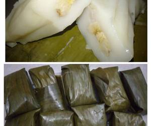 Gampangnya Membuat Nogosari / Nagasari Pisang Uli Sedap Nikmat