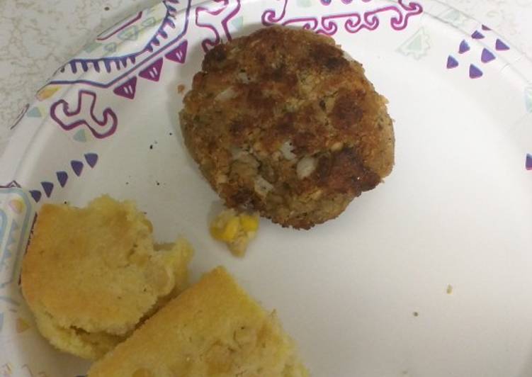 Recipe of Super Quick Homemade Salmon patties