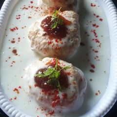 Dahi vada A picture of Dahi vada.