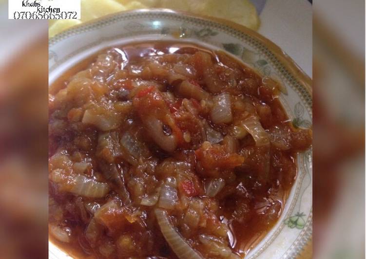 Step-by-Step Guide to Prepare Favorite Easy sauce recipe by Khabs kitchen