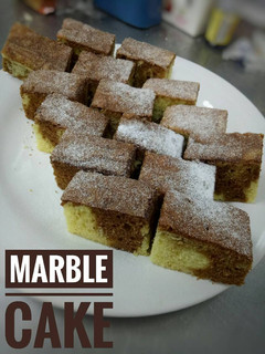 Foto resep Marble / Marmer Cake - Kue Bolu Marbel / Marmer