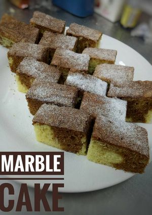 Foto resep Marble / Marmer Cake - Kue Bolu Marbel  / Marmer