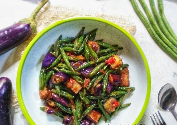 Resep Tumis Terong Kacang Panjang Oleh Agustin Nur Hasanah Cookpad