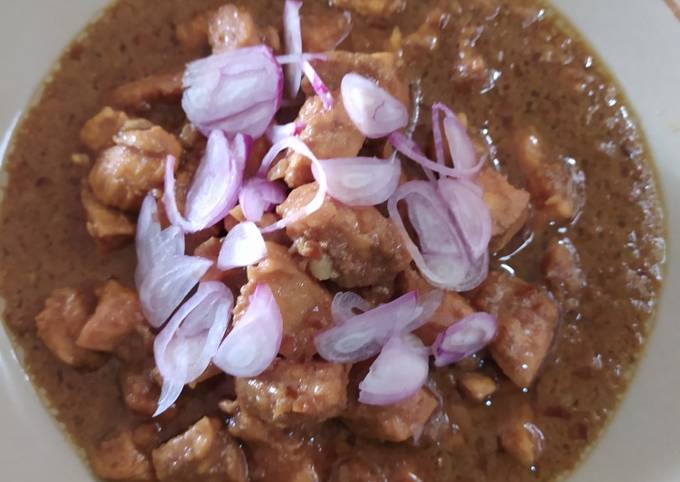 Resep Ayam bumbu sate Anti Gagal