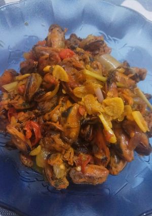 Foto resep Kerang Oseng Asam Manis